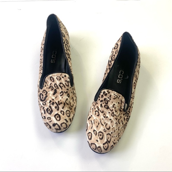 Chico's Shoes Chicos Leopard Print Slip On Shoes Poshmark